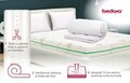 Pachet saltea Bedora Confort Relax Aloe Vera 180 x 200 x 17 cm + pilota + perne, spuma memory