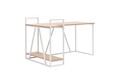 Birou, Arnetti, Lissa Kose, 140x90x85 cm, PAL, Safir / Alb