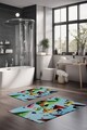Set covorase de baie, Cartwright, CT-5366, Poliester, Multicolor