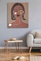 Tablou decorativ Tribal -B, Mauro Ferretti, 80 x 100 cm, lemn de pin/canvas