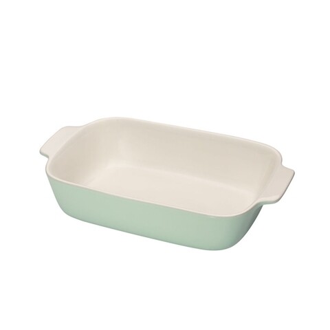Vas de copt din ceramica, Kuchenprofi, 30.5x18.5 cm, verde menta