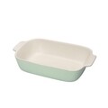 Vas de copt din ceramica, Kuchenprofi, 30.5x18.5 cm, verde menta