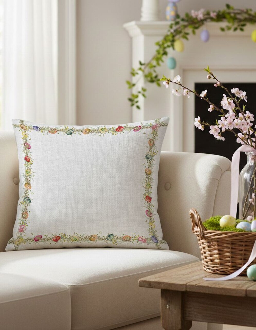 Husa de perna, Pillow 0005, 43x43 cm, Multicolor — imaginea 3