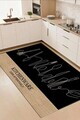 Covor, Mutfak-000093-018, 140x300 cm, Poliester, Negru
