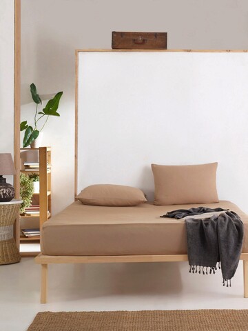 Set de pat pentru o persoana, Fresh Color – Brown, EnLora Home, Bumbac Ranforce EnLora Home