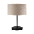 Lampa de masa, Insignio, 780SGN2572, Metal, Bej/Negru