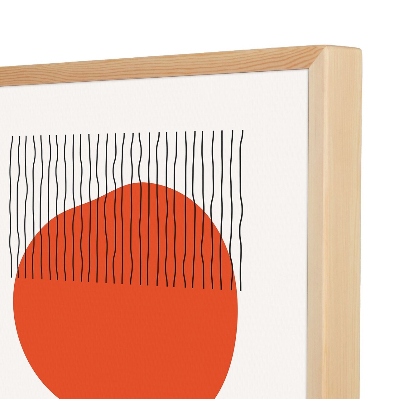 Tablou decorativ, Cc-D-Ah-1043 45 x 60, Canvas, Cadru: 100% LEMN (Grosime: 18 mm), Multicolor - view 3