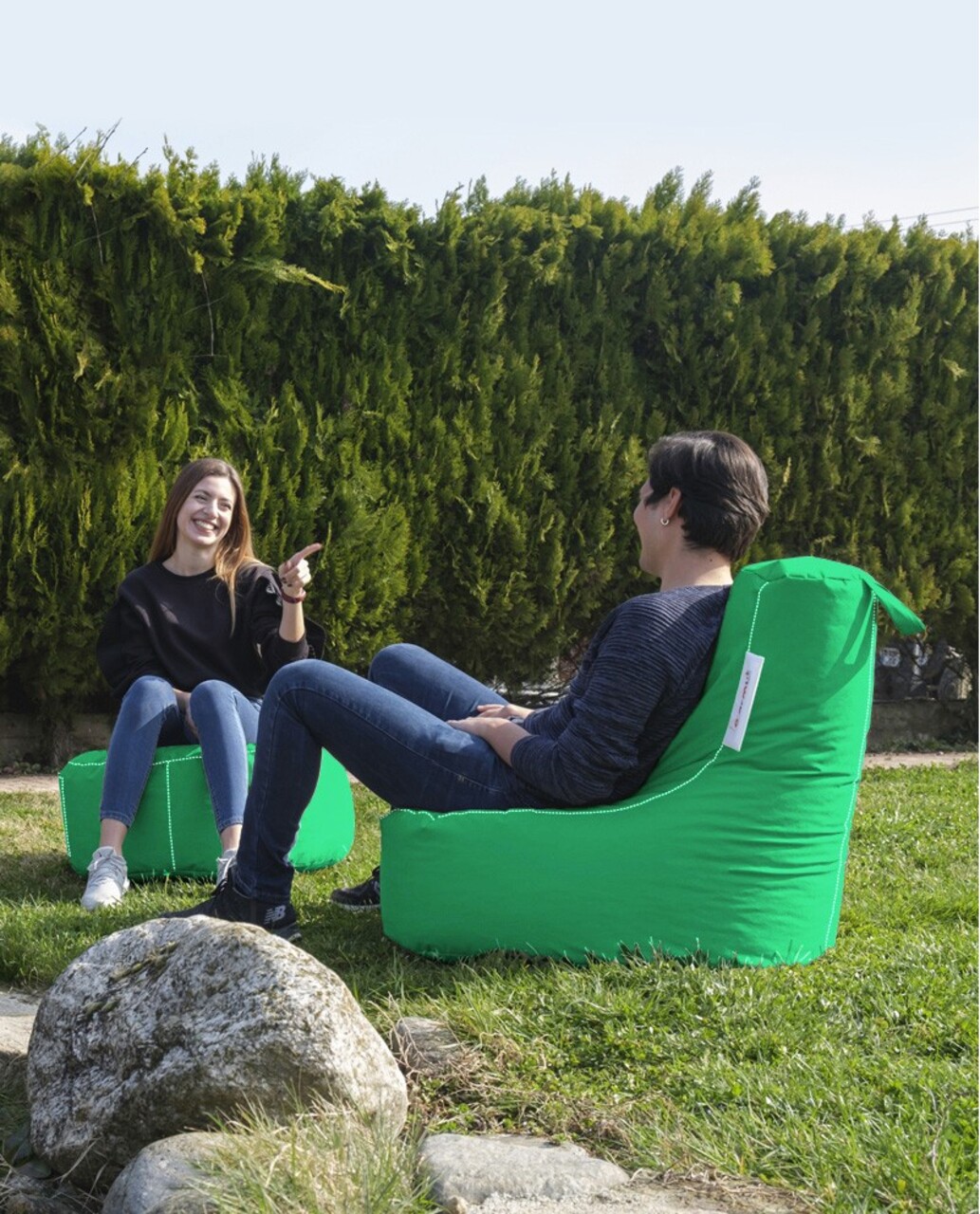 Fotoliu de gradina Bean Bag, Atelier del Sofa, 248FRN1602, Verde Fistic - view 3