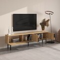 Comoda TV, Odessa, Ramsey, 180x50x29.6 cm, Maro