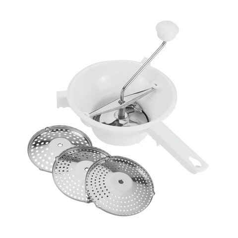 Dispozitiv pentru pasat alimente, metaltex, 20 cm Ø, inox
