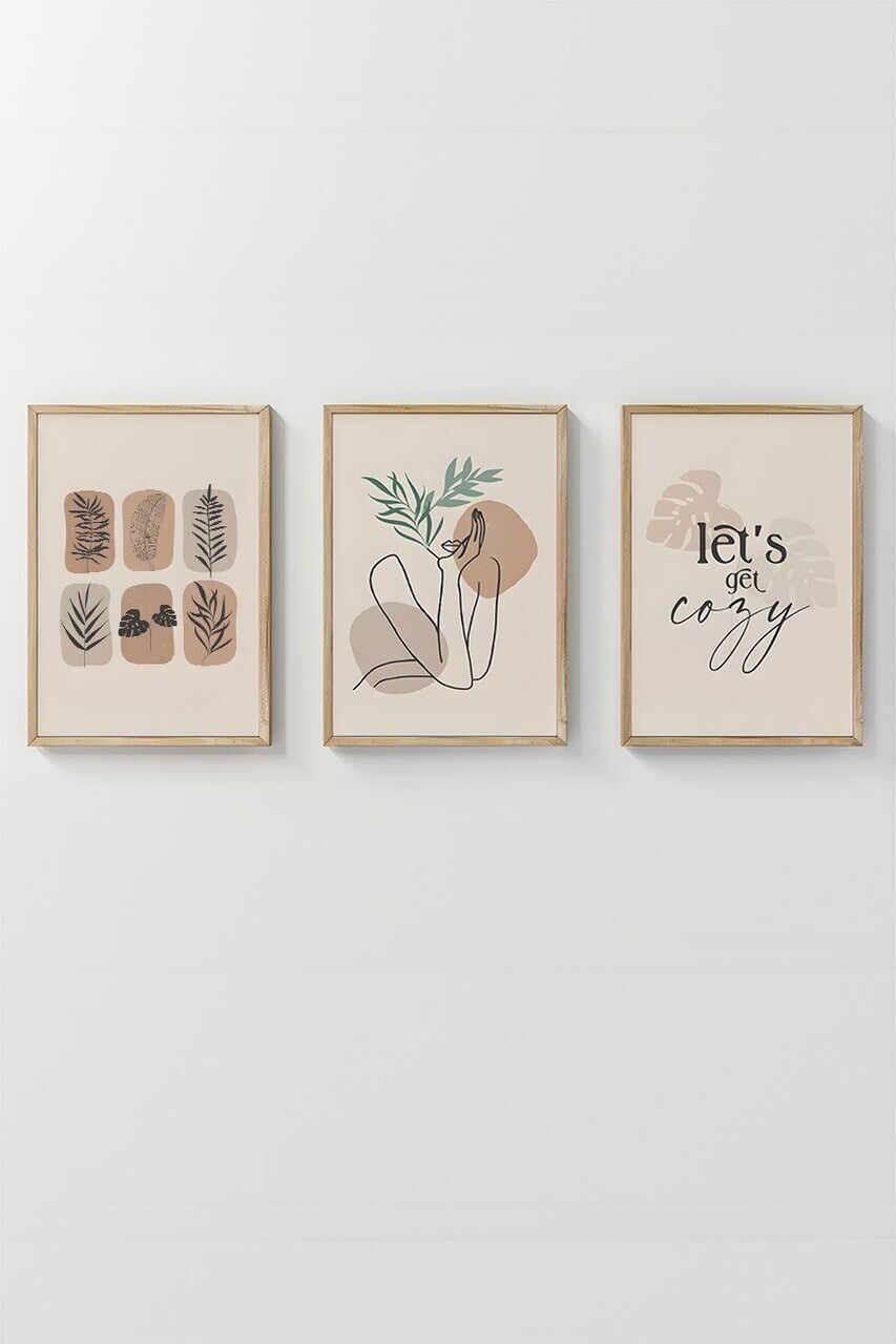Tablou decorativ, 3Dartsohoset26, MDF, Multicolor — imaginea 3