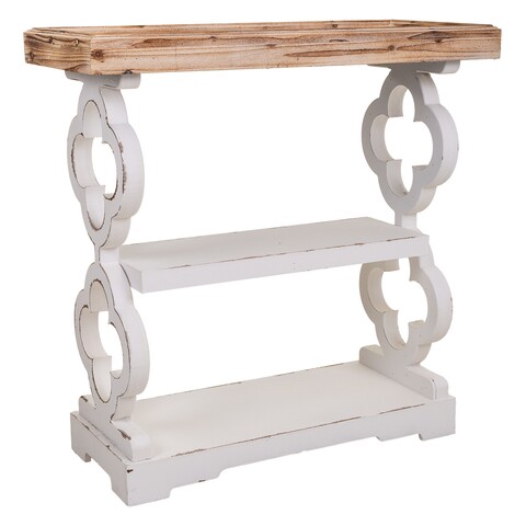 Consola Creaciones Meng, 80x36x83 cm, lemn de brad/MDF