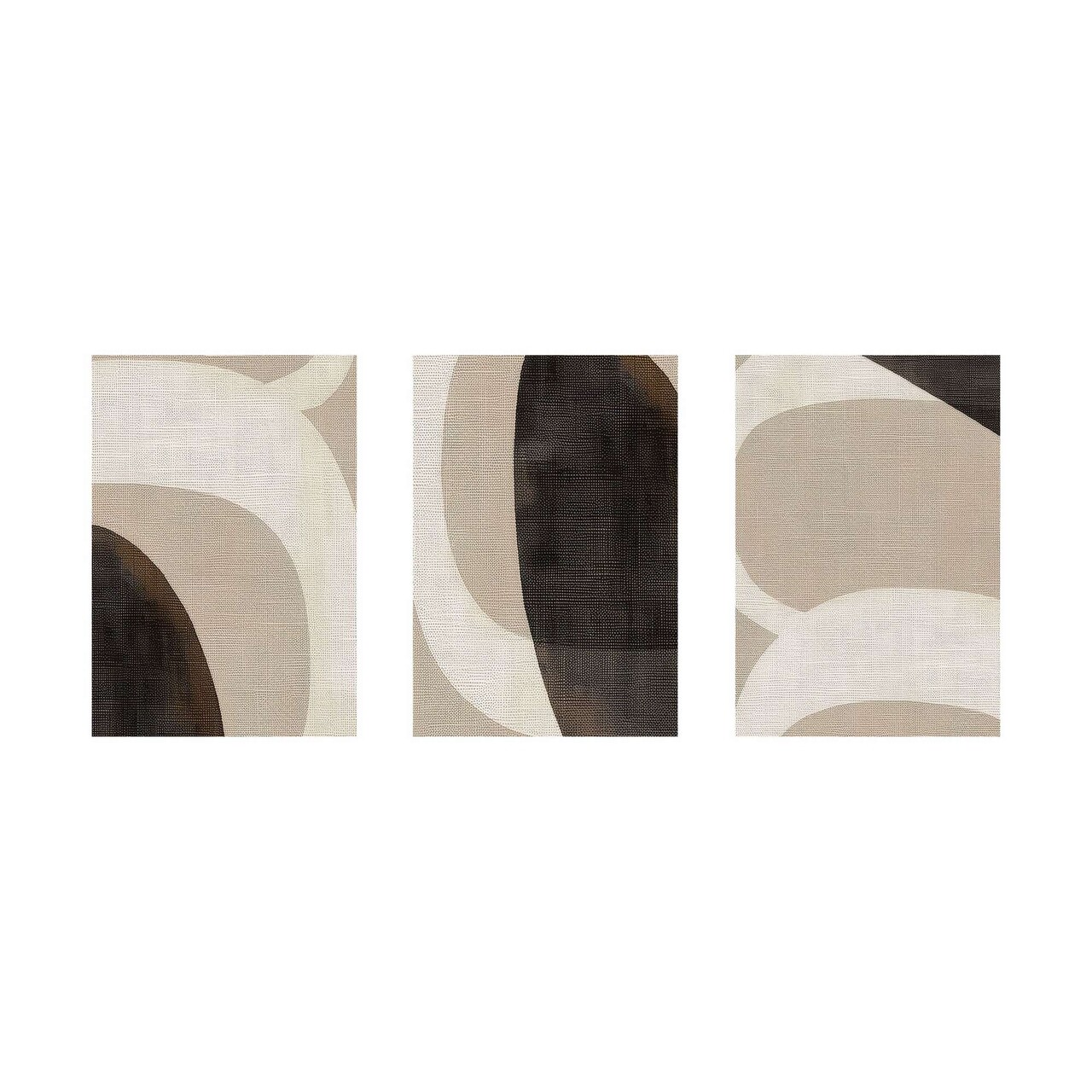 Set 3 tablouri decorative, Mp3-00113, Imprimare digitala, Multicolor - view 2