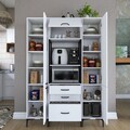 Dulap multifunctional, Rani, JE145, Alb