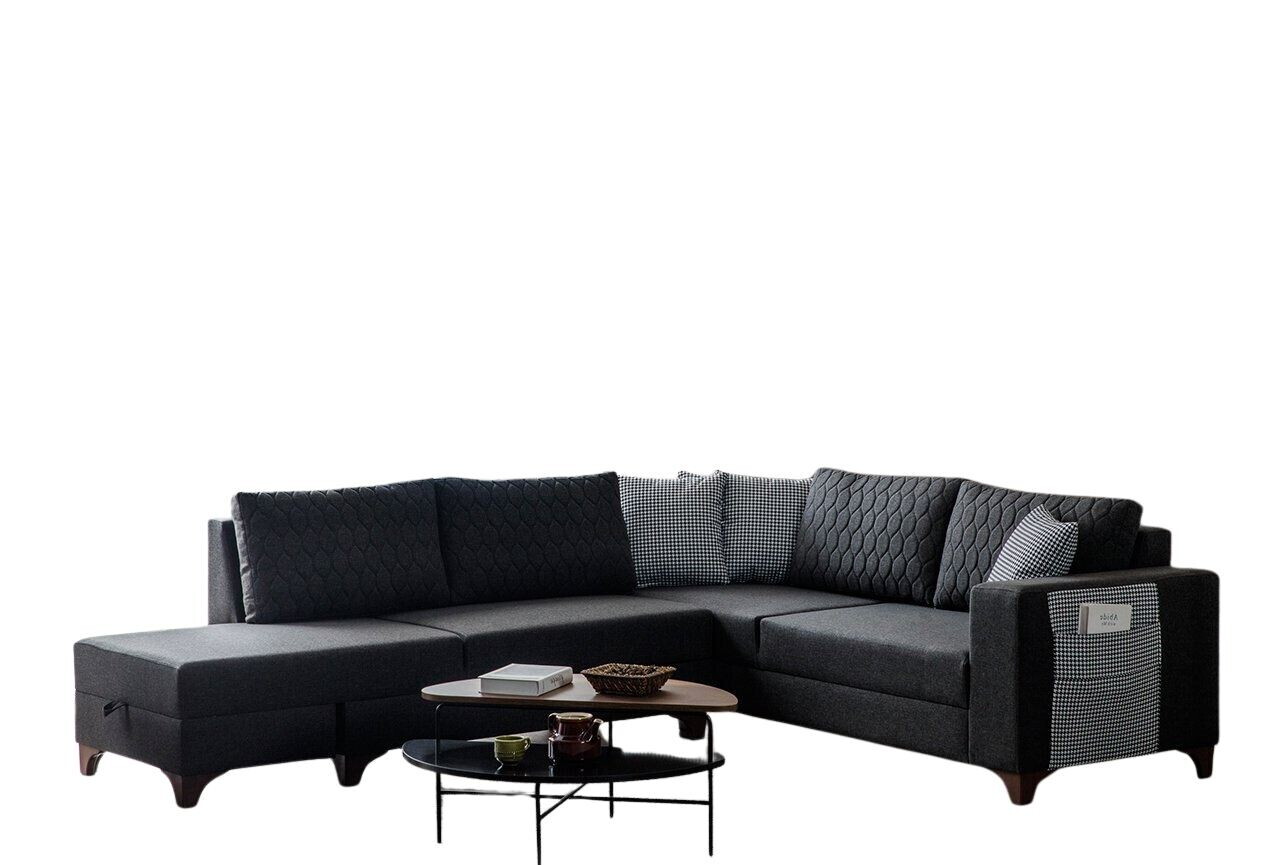 Coltar, Atelier del Sofa, 752EST1401, Lemn de carpen/PAL melaminat, Antracit - view 6