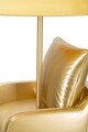 Lampa de masa Midcentury, Mauro Ferretti, 1 x E27, 40W, 26x46 cm, polirasina/fier, auriu