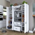 Dulap multifunctional, Rani, JE144, Alb