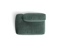 Modul stanga pentru canapea, 2 locuri, Martina-120, Micadoni Home, 133x106x75 cm, catifea, albastru petrol
