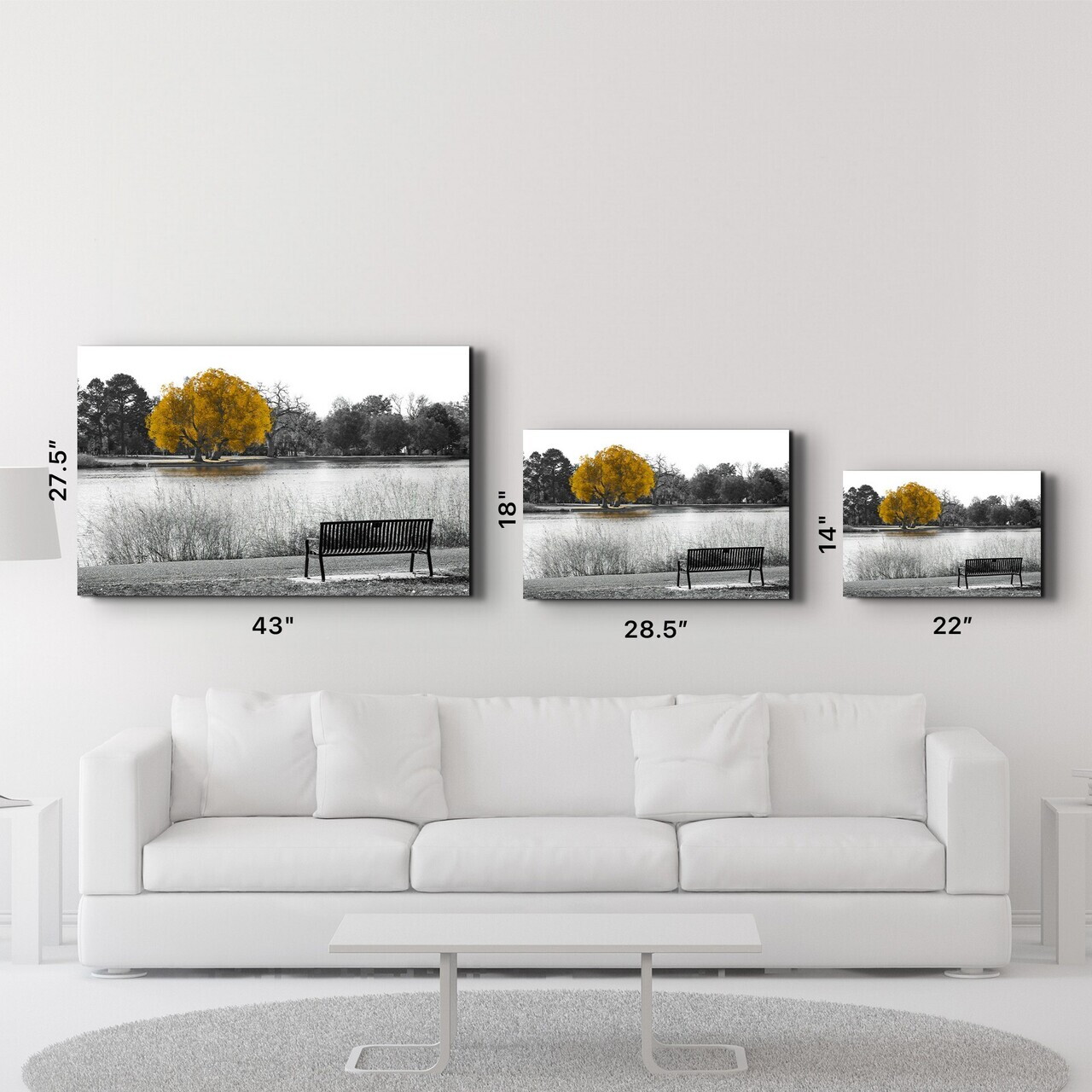 Tablou decorativ, CAM-4048, Dimensiuni: 70 x 110 cm, Multicolor — imaginea 6