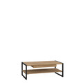 Masuta de cafea Heusden, Bedora, 110x60x40 cm, PAL, stejar/negru