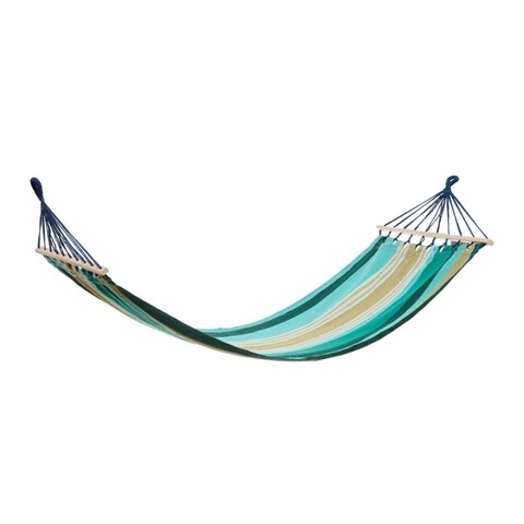 Hamac stripes, heinner, 200x80 cm, bumbac/poliester, albastru