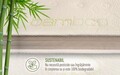 Saltea Green Future NATURE KIDS, 70x140 cm, H 10 cm, husa cu fibre de bambus si structura cu spuma latex