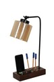 Lampa de masa, Luin, 534LUN3814, Lemn, Maro