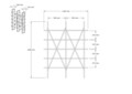 Corp biblioteca, Puqa Design, Heybeliada, 126x160x26 cm, PAL, Safir / Negru