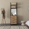 Dulap pentru haine, Sapphire, Dynamic, PAL, Maro