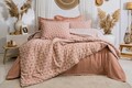 Lenjerie de pat dubla, L'essentiel Maison, Oswin, Caramiziu