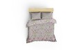 Lenjerie de pat dubla, Flora, Life Style, 50% bumbac / 50% poliester
