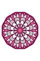 Covor, HMNT944, 140x220 cm, Poliester, Multicolor