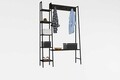Cuier de perete, Asse Home, Marken, 120x180x30 cm, Antracit