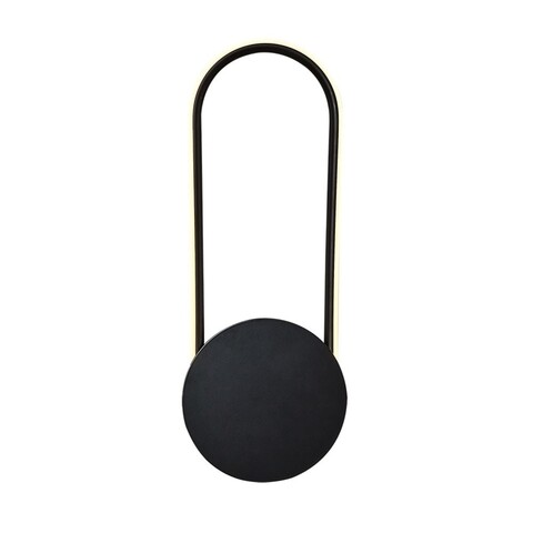 Aplica de perete, L1151 – Black, Lightric, 48 x 18 x 4 cm, LED, 16W, negru
