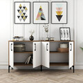 Consola, Hommy Craft, Kiev 160, 160x78x35 cm, Nuc/Alb