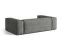 Canapea 3 locuri, Nuria-260, Micadoni Home, 210x110x72 cm, tesatura boucle, grafit