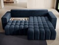 Coltar extensibil dreapta 4 locuri ELTAP, Bon-37, Bonett, 250x175x92 cm, lemn/poliester, albastru inchis