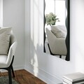 Oglinda decorativa, Neostill, Melodia, 50x140 cm, Negru