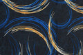 Lenjerie de pat dubla (EU) (IT), Vidal - Blue v2, Cotton Box, Bumbac Satinat