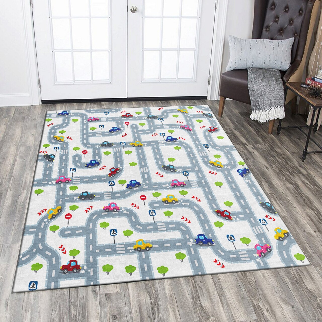 Covor, csbrghl-279, 80x140 cm, Poliester, Multicolor