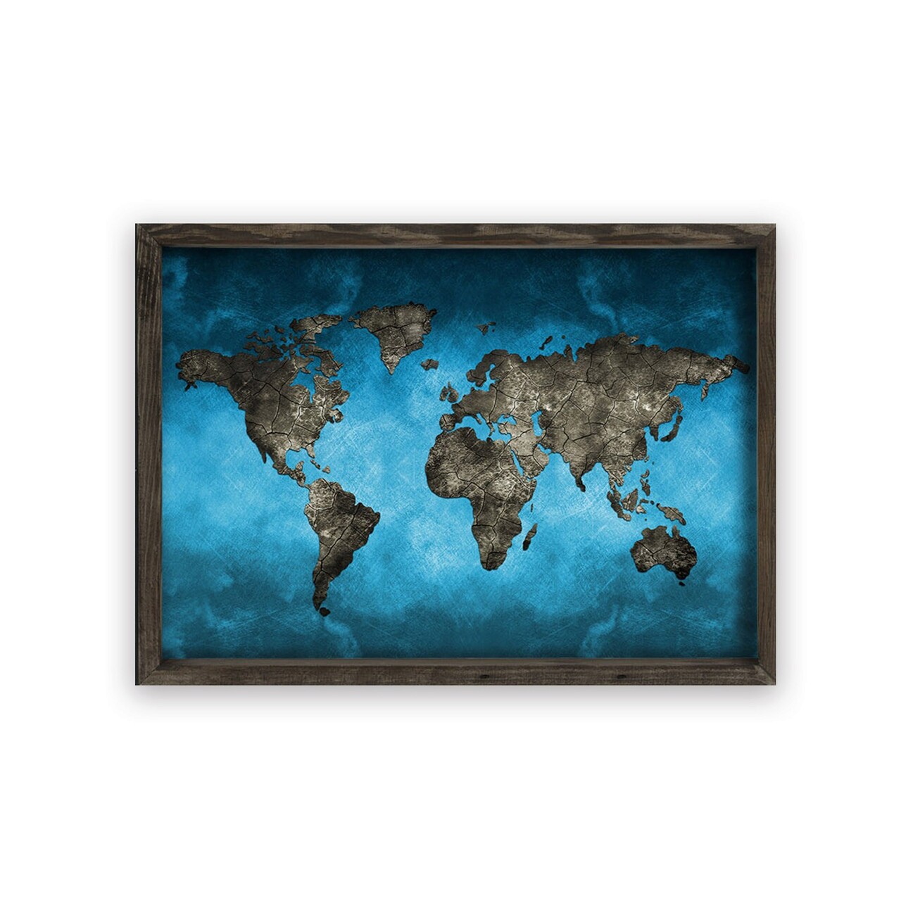 Tablou decorativ Map057 MDF Multicolor