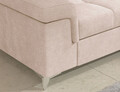 Coltar extensibil stanga 4 locuri ELTAP, LT-18RAQ, Eridano, 275x202x88 cm, lemn/poliester, bej deschis