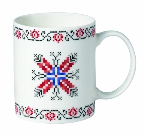 Cana stea, heinner home, 310 ml, new bone china, multicolor
