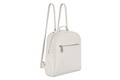Rucsac, 19V69 Italia, 669ITA1278, 27 x 23 x 10 cm, piele ecologica, alb