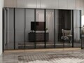 Dulap pentru haine, Hanah Home, Nisa, 360x210x52 cm, Dore