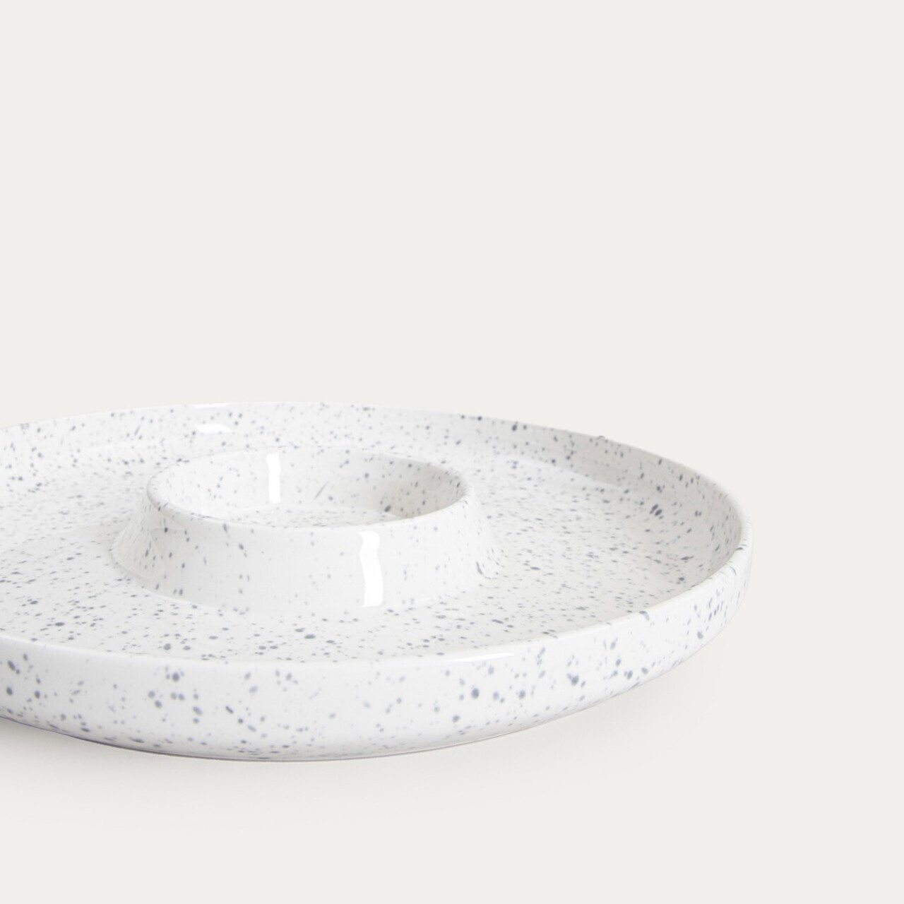 Platou servire Caviano, Homla, 36 cm, ceramica, multicolor - view 4