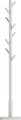 Cuier cu 8 agatatori Tree, Vasagle, 30x30x175 cm, lemn de arbore de cauciuc/MDF, bej