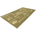 Covor pentru bucatarie Zara Cook, Decorino, 80x150 cm, polipropilena, maro