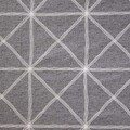 Lenjerie de pat Felix Grey, Homla, 160x200 cm, bumbac, gri/alb