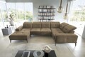 Coltar dreapta 6 locuri ELTAP, RT-20NU, Neviro, 350x201x77 cm, lemn/poliester, maro deschis
